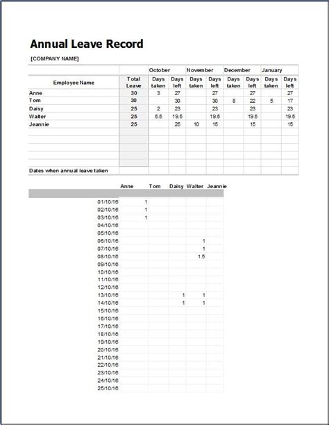 Leave Request Form Template Excel - Free Samples , Examples & Format Resume / Curruculum Vitae ...