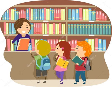 Bibliothek Clipart Of Children