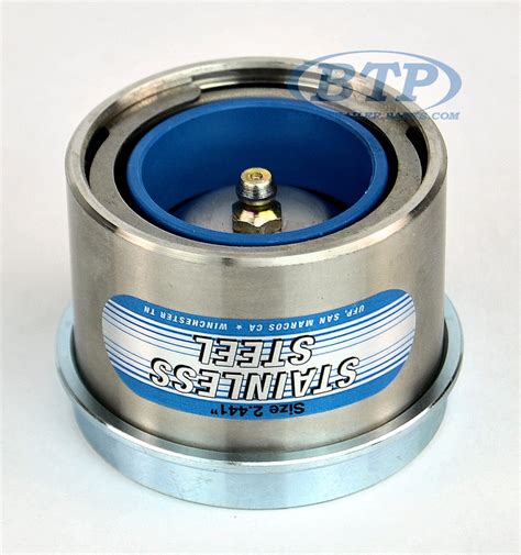 Stainless Steel Boat Trailer Bearing Buddy Protector 2.441 6 Lug Hubs