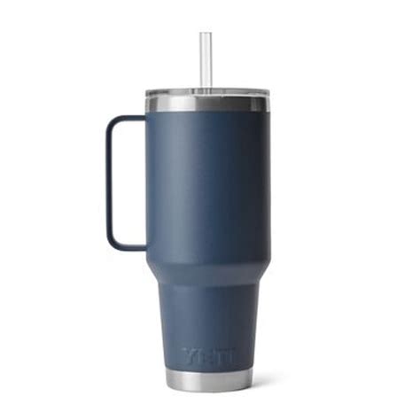 Yeti Rambler 42 Oz Straw Mug with Straw Lid - Navy