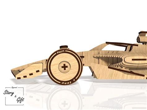 F1 Car Sport 1 Car 3D Car 3D Puzzle Laser Cut File DXF - Etsy