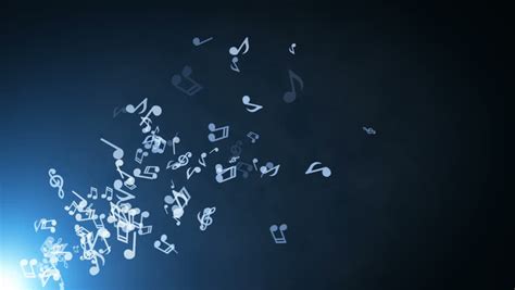 Floating Musical Notes On Abstract Stock Footage Video (100% Royalty-free) 1008815777 | Shutterstock