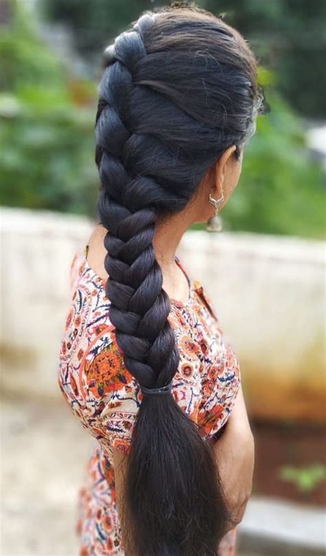 Beautiful hair | Braids for long hair, Indian hairstyles, Messy braided ...