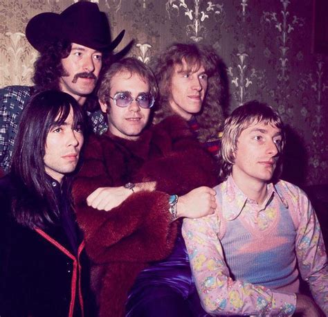 Elton John and his band photographed by Watal Asanuma, 1972. : r/pics