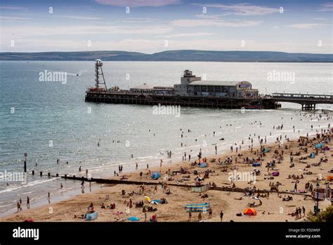 Bournemouth Beach and Pier UK Stock Photo - Alamy