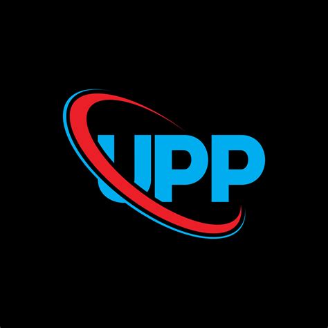 logotipo de upp. letra superior. diseño de logotipo de letra upp ...