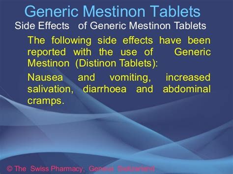 Generic Mestinon for Treatment of Myasthenia Gravis, Paralytic Ileus…