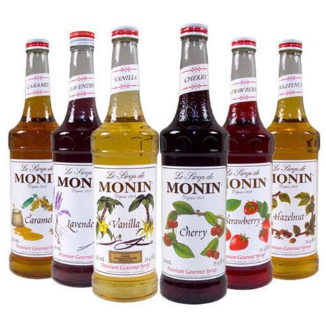 Monin Premium Flavored Syrups*** — CoraInc.com