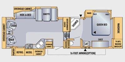 2008 Jayco Eagle 5th Wheel Floor Plans | Floor Roma