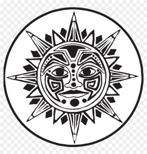 Aztec Warrior Symbols And Meanings Ancient Tribal And - Aztec Sun Stone ...