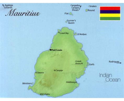 Maps of Mauritius | Collection of maps of Mauritius | Africa | Mapsland ...