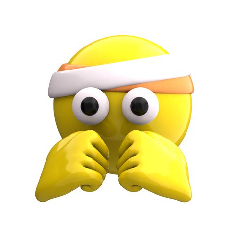 fight emoji 3D icon 36354358 PNG