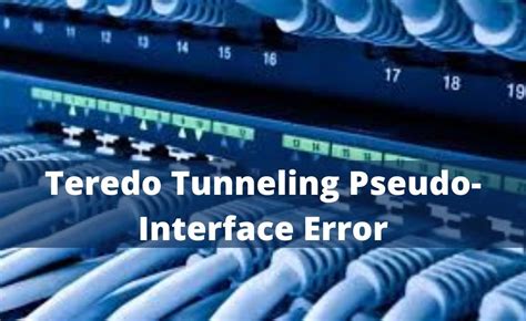 [Fixed] Teredo Tunneling Pseudo-Interface Error (Code-10) on PC