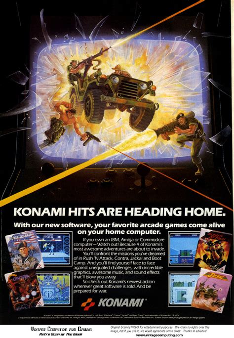 VC&G | » [ Retro Scan of the Week ] Konami Arcade Assault