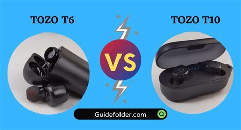 TOZO T6 vs T10 Comparison Which is better & Newer?