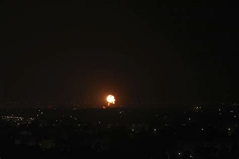 Israel strikes 'rocket factory' in Gaza after rockets launched at south ...