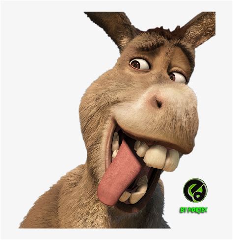 Shrek Donkey Sad Face Clipart