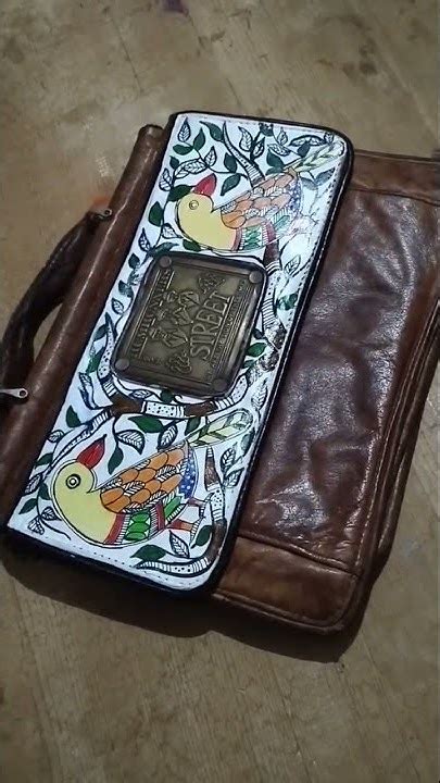 Madhubani handbag #feminaarts #artwork #shorts #diy #diycrafts #acrylic ...