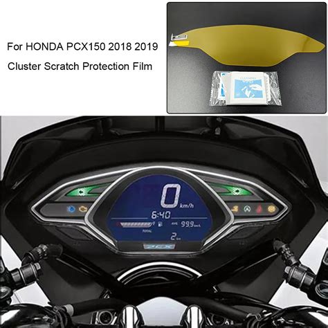 For Hondoa PCX 150 2018 2019 Cluster Scratch Protection Film Speedo Instrument Dashboard Shield ...