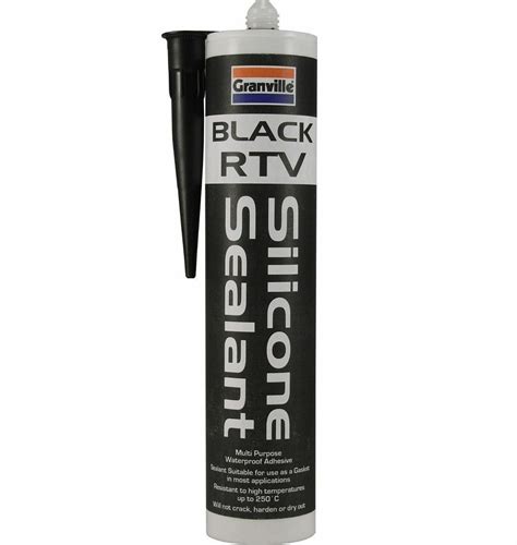 GRANVILLE Black RTV Silicone Sealant 310ml 5020618002369 | eBay