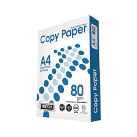 Art Paper A4 Size White Color Copy Paper, 80 Gsm With Ultra Smooth For Writing Work at Best ...