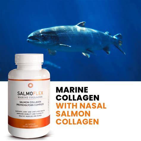 Vitasei Salmoflex Marine Collagen Peptides Pills W/Hyaluronic Acid ...