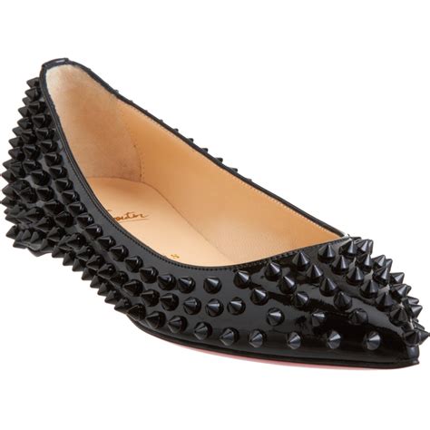 christian louboutin pigalle spike flats, christian louboutin cost