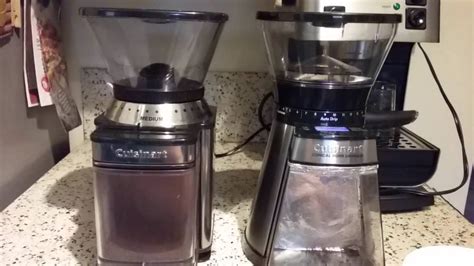 Side-by-Side Cuisinart Burr Coffee Grinder Comparison - YouTube