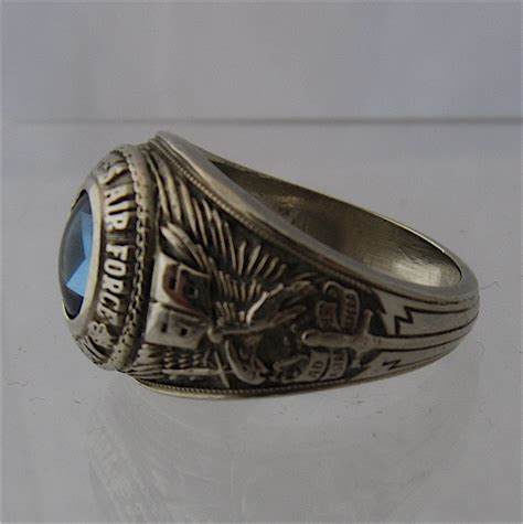 1966 U.S. Air Force Academy 14K Class Ring Vietnam Era Sz 6 SOLD on Ruby Lane