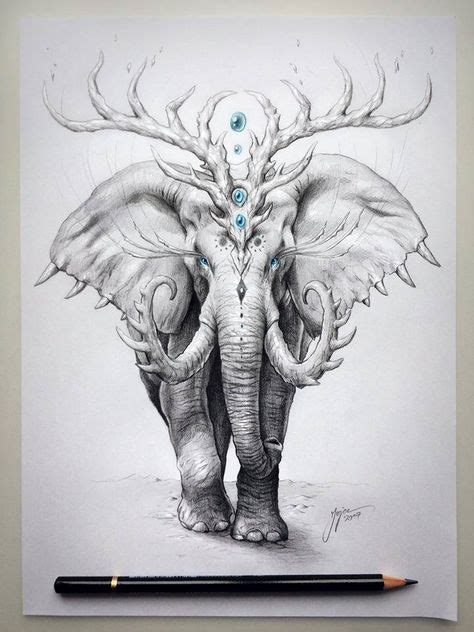 Unique Animal Pencil Drawings