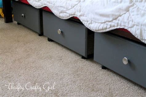 DIY Under Bed Storage | Decorating Your Small Space