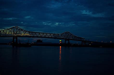 Mississippi River Bridge Photograph by Aaron McDonald - Fine Art America