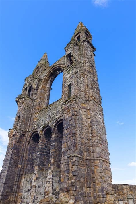 St Andrews Cathedral ruins stock image. Image of ancient - 68633319