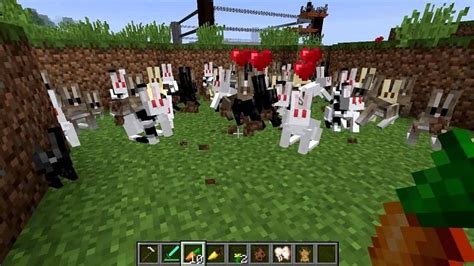 What can players do with rabbit hide in Minecraft?