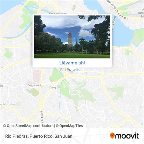 ¿Cómo llegar a Rio Piedras, Puerto Rico en Pueblo en autobús o tren?