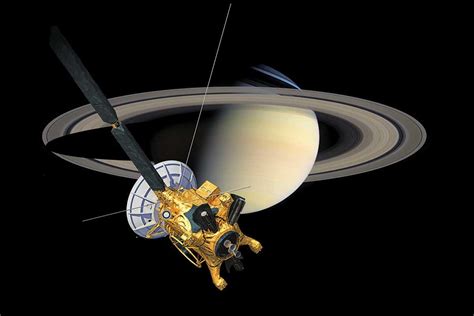 Saturn probe Cassini hoovers up dust from distant stars | New Scientist