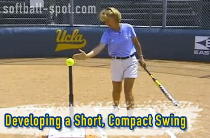 Hitting Mechanics - Developing a Short, Compact Swing - Softball Spot