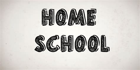 Home School font - Befonts.com