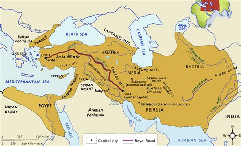 Persian Empire Map - Google Search | Maps of Ancient Empires ...