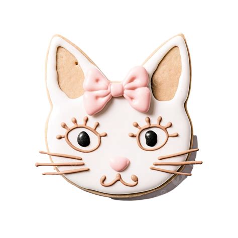 Cat Cookies Bunny Mask, Cookies, Cat, Cat Face PNG Transparent Image ...