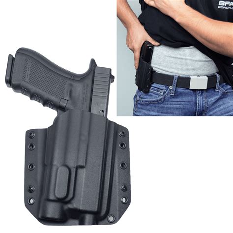 Glock 17M Streamlight TLR-1s Holster | OWB Concealed Carry Holster– Bravo Concealment