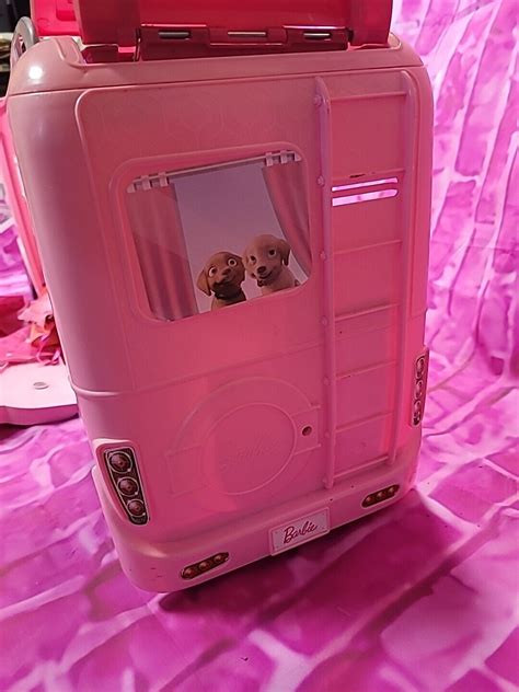 Barbie Dream Camper Pink RV Motorhome Van Mattel 2016 Toy Collectible Expandable | eBay