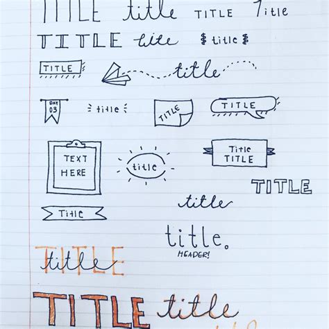 titles in cursive - Google Search | Nice handwriting, Cute note taking ideas titles, Cute note ...