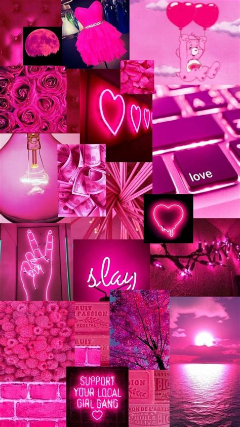 Aesthetic Dark Pink Wallpapers - Wallpaper Cave 98A | Pink glitter ...