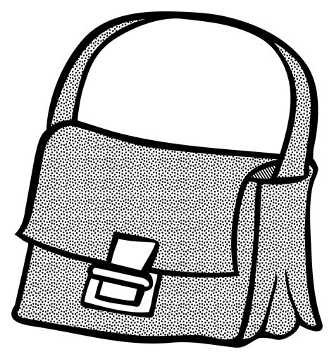 Outline clipart purse, Outline purse Transparent FREE for download on WebStockReview 2023