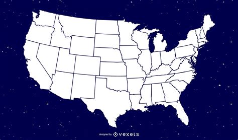 Free Map Vector Of America Vector Download