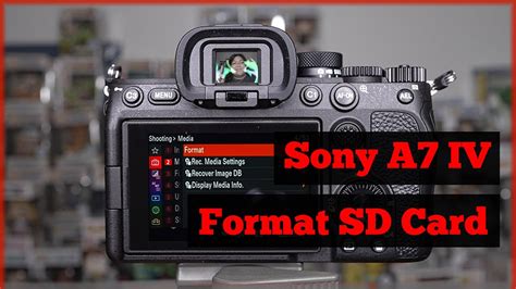 Sony A7 IV How to Format Card - YouTube