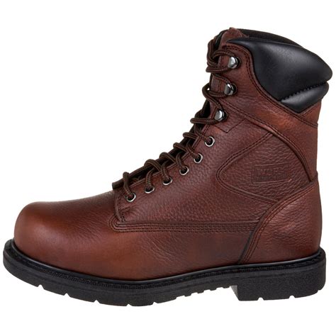 Red Wing | Brown Worx By Red Wing Shoes Mens Oblique Toe Steel Toe 8 ...