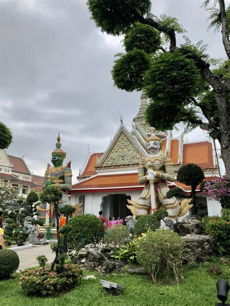 Bangkok, Thailand - November 1, 2019: Beautiful Architecture in Wat ...