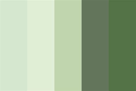 Matcha Green Color Palette